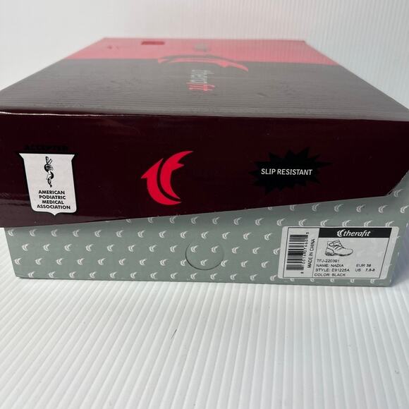 New Therafit Nadia Women Ankle Boot Bootie Black Comfort Cushion EU 38 US 7.5-8 - Picture 10 of 12